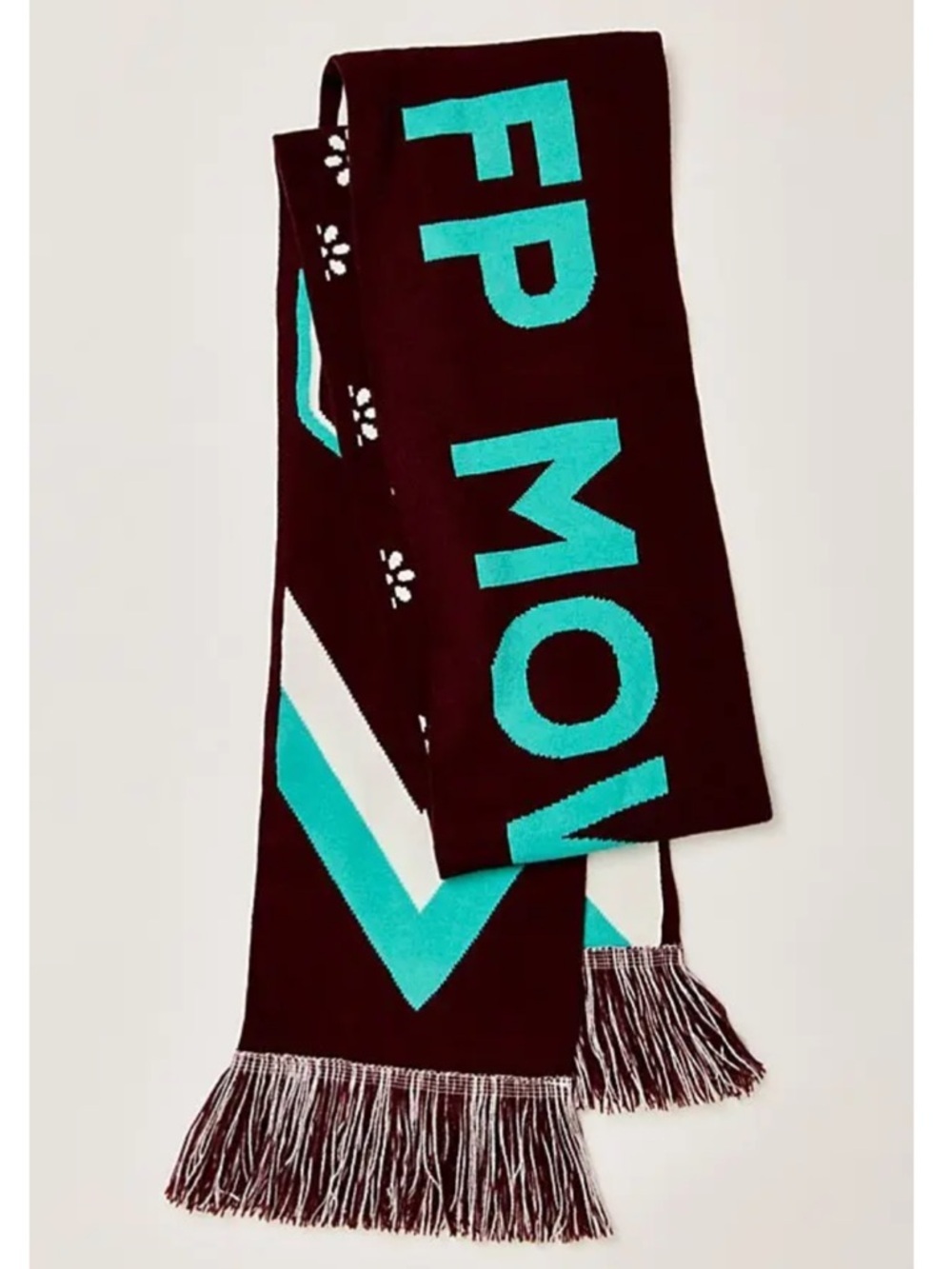 NWOT Free People FP Movement Big League Reversible Scarf